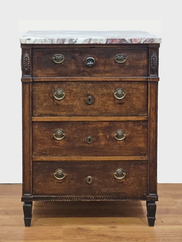 Raro cassettone luigi xvi con - cassettone,