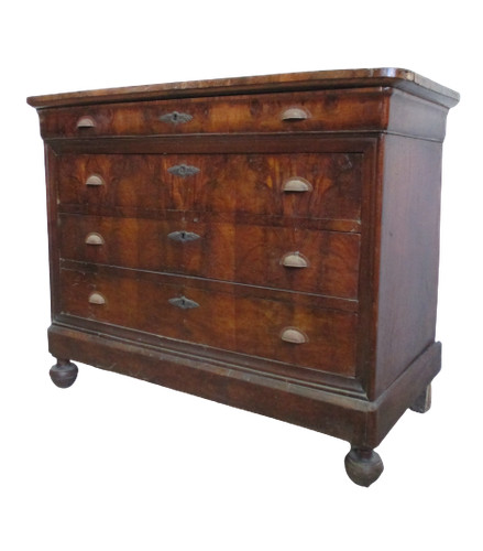 Cassettone cappuccino noce - cassettone,