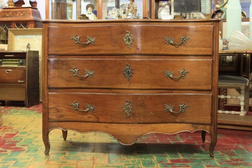 Cassettone luigi noce - cassettone,
