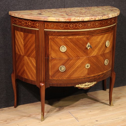 Comò francese 900 mezzaluna
