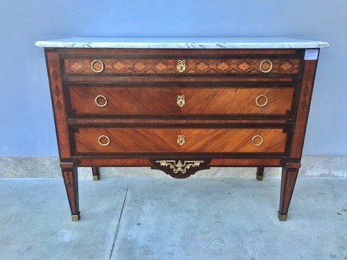 Elegante cassettone luigi xvi - cassettone,