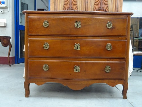 Cassettone luigi mosso noce - cassettone,